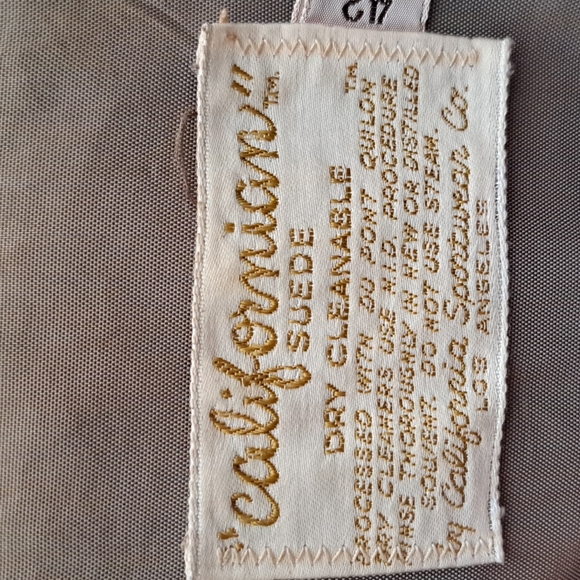 Suede Mens Blazer - Picture 3 of 5